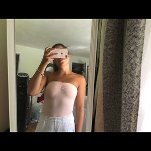 Tube top bodysuit